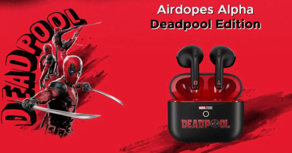 boAt Airdopes Alpha Deadpool Edition launched