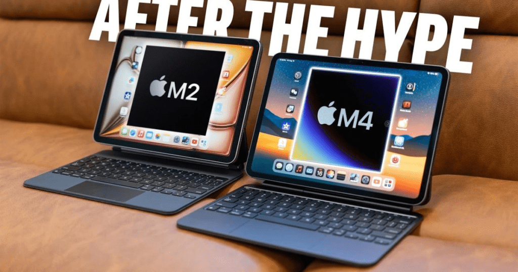 Apple M2 iPad Air vs M4 iPad Pro