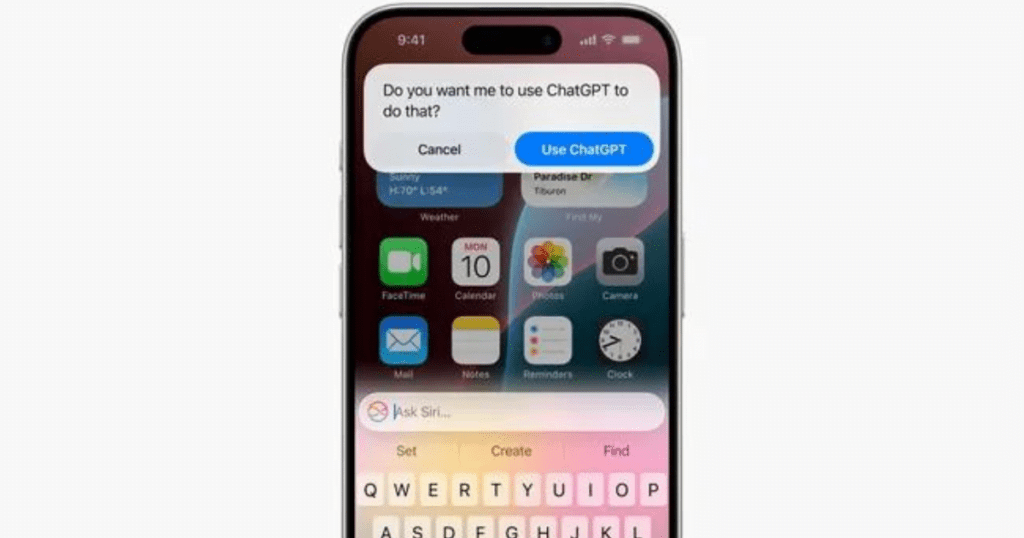 ChatGPT Integration ios 18