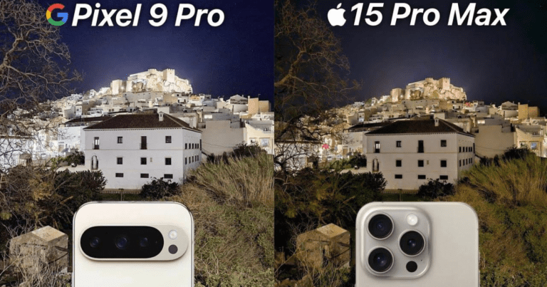 Google Pixel 9 Pro vs iPhone 15 Pro Max