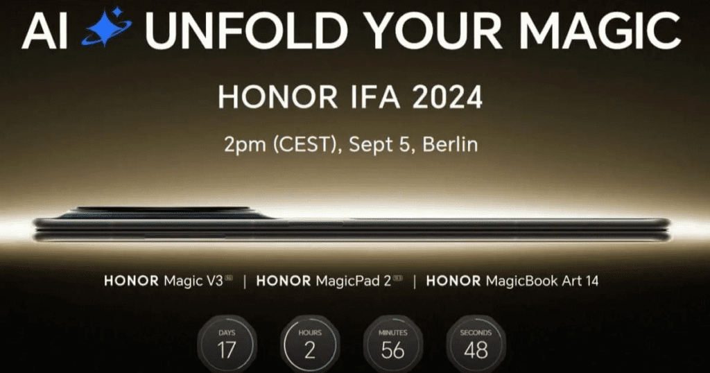 Honor to Launch Magic V3