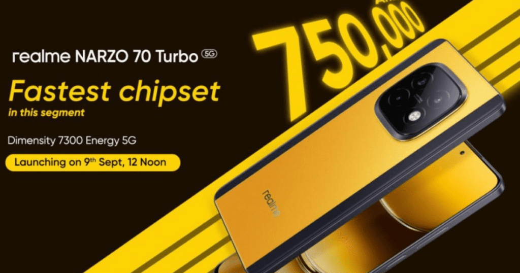 Realme Narzo 70 Turbo 5G