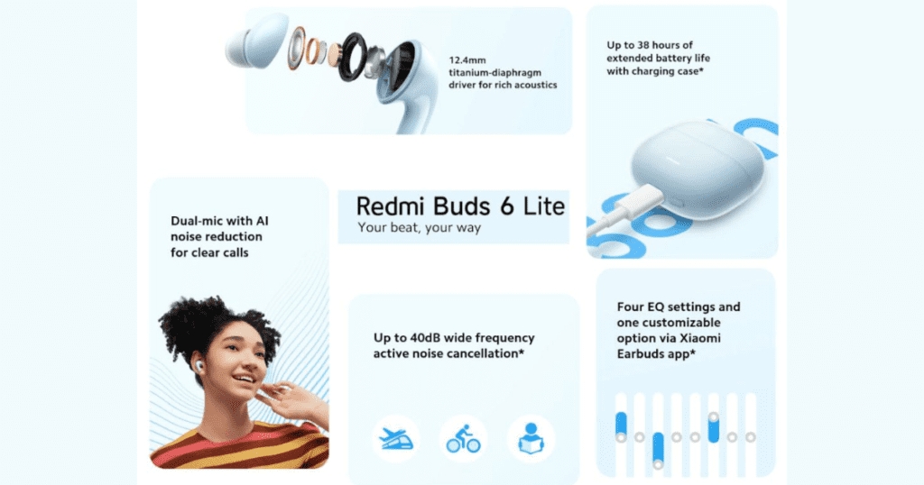 Redmi Buds 6 Lite