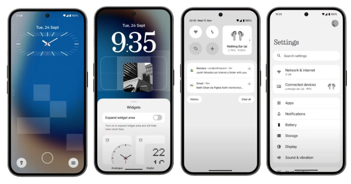 Nothing OS 3.0 Brings Visual Updates