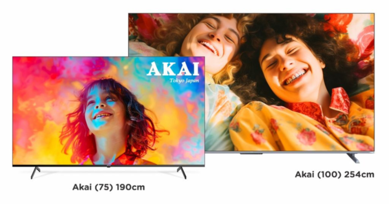 AKAI Launches 75″ and 100″ QLED Google TVs